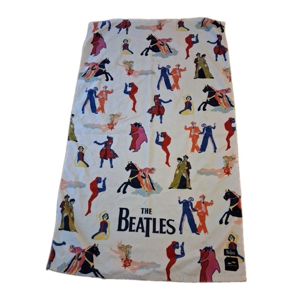 Slowtide Beatles Lucy In The Sky Beach Towel